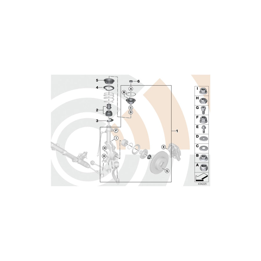 Genuine BMW 31302405877 E91 E92 Repair Kit, Additional Damper Guard Tube VALUE LINE (Inc. 330xd, 328xi & 330xi) | ML Performance US Car Parts