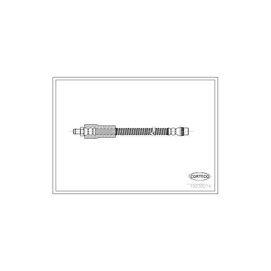 Corteco 19030274 Brake Hose