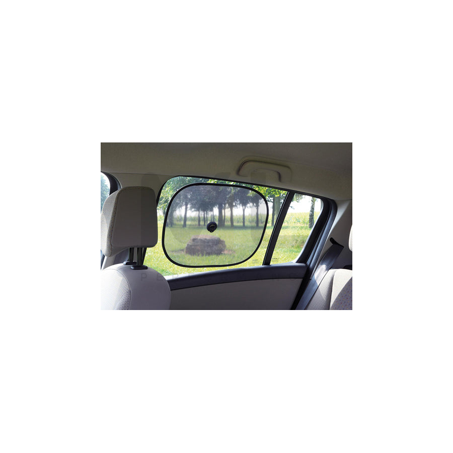 Carlinea 463549 Car sun shade Clear/black, Quantity: 2
