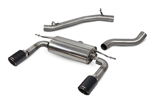 Scorpion SAUS086CF Audi TT MK3 Non-Resonated Cat-Back System With No Valves | ML Performance US US