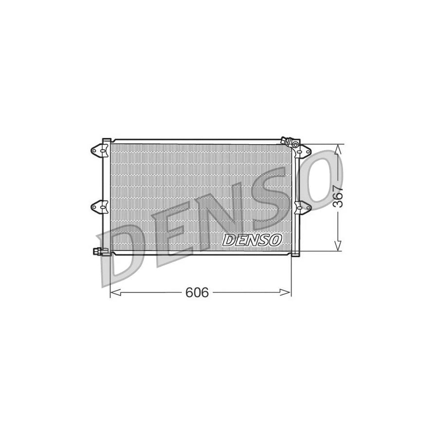 DENSO DCN27001 Air Conditioning Condenser