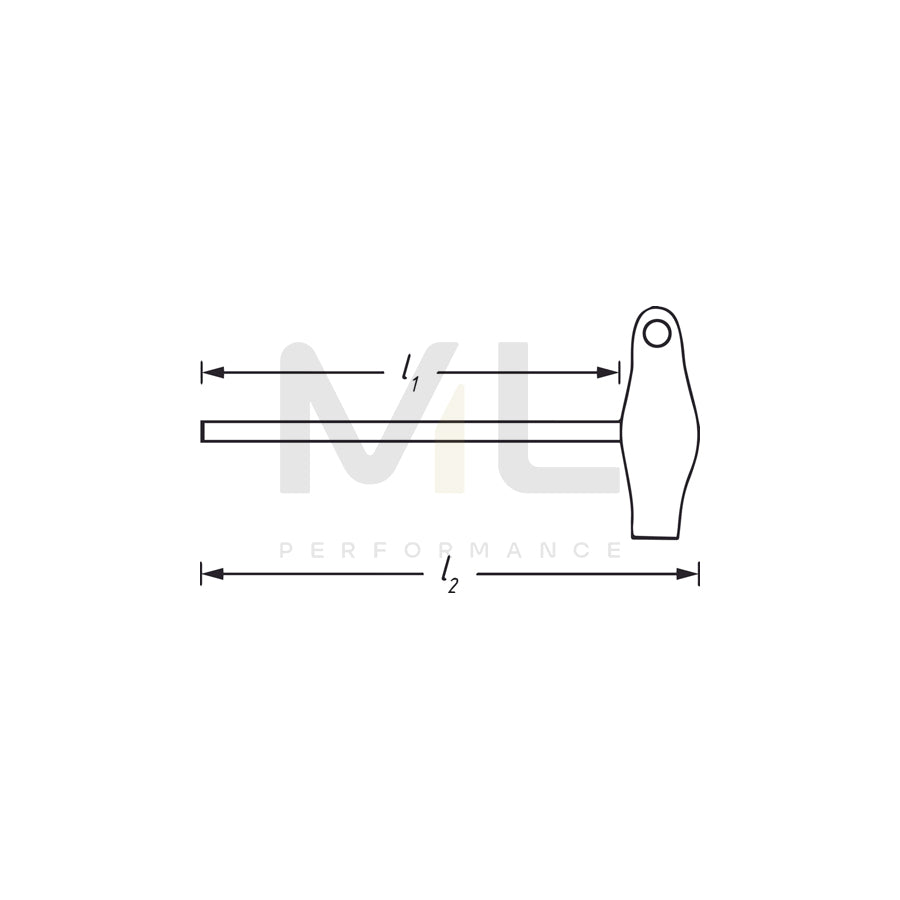 HAZET 828-7 Headlight adjustment tool