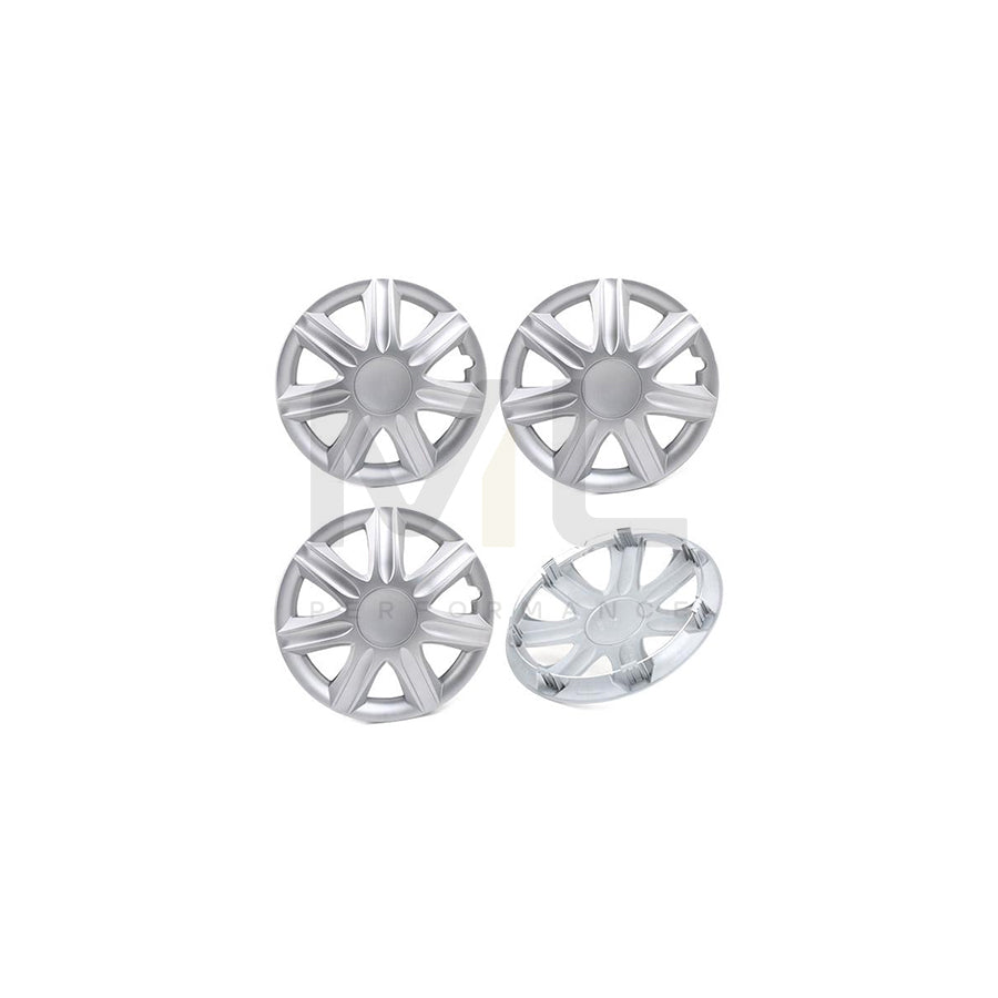 LEOPLAST RUBIN 15 Wheel trims 15 Inch Silver