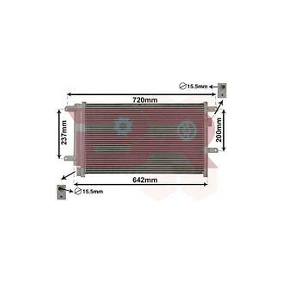 Botto Ricambi Brac6333 Air Conditioning Condenser for Iveco Daily
