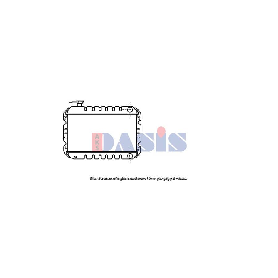 AKS Dasis 320170N Engine Radiator for Suzuki Carry Van (St90V)