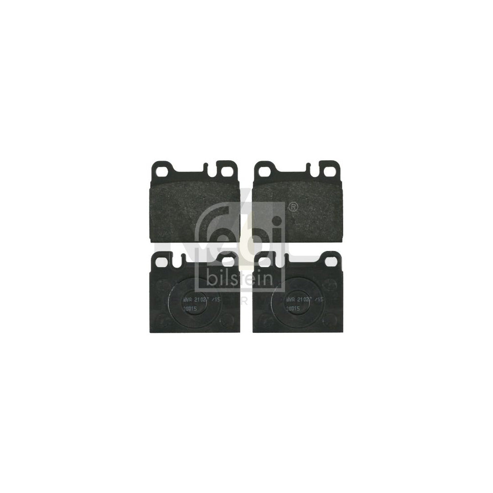 Febi Bilstein 16254 Brake Pad Set Suitable For Mercedes Benz S Class Rear Axle, Prepared For Wear Indicator