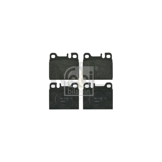 Febi Bilstein 16254 Brake Pad Set Suitable For Mercedes Benz S Class Rear Axle, Prepared For Wear Indicator