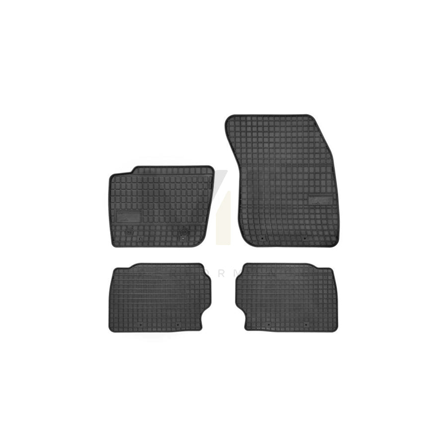 FROGUM Tailored 543008 Floor mat set for FORD MONDEO Elastomer, Front and Rear, Quantity: 4, Black, (LHD)