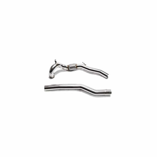 Armytrix AWVSR-DD High-Flow Performance Race Downpipe / Secondary Downpipe Audi S3 8V | VW Golf R MK7 with Optional catalytic converter replacement