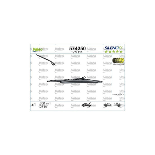 Valeo 574250 Wiper Blade | ML Performance US Car Parts