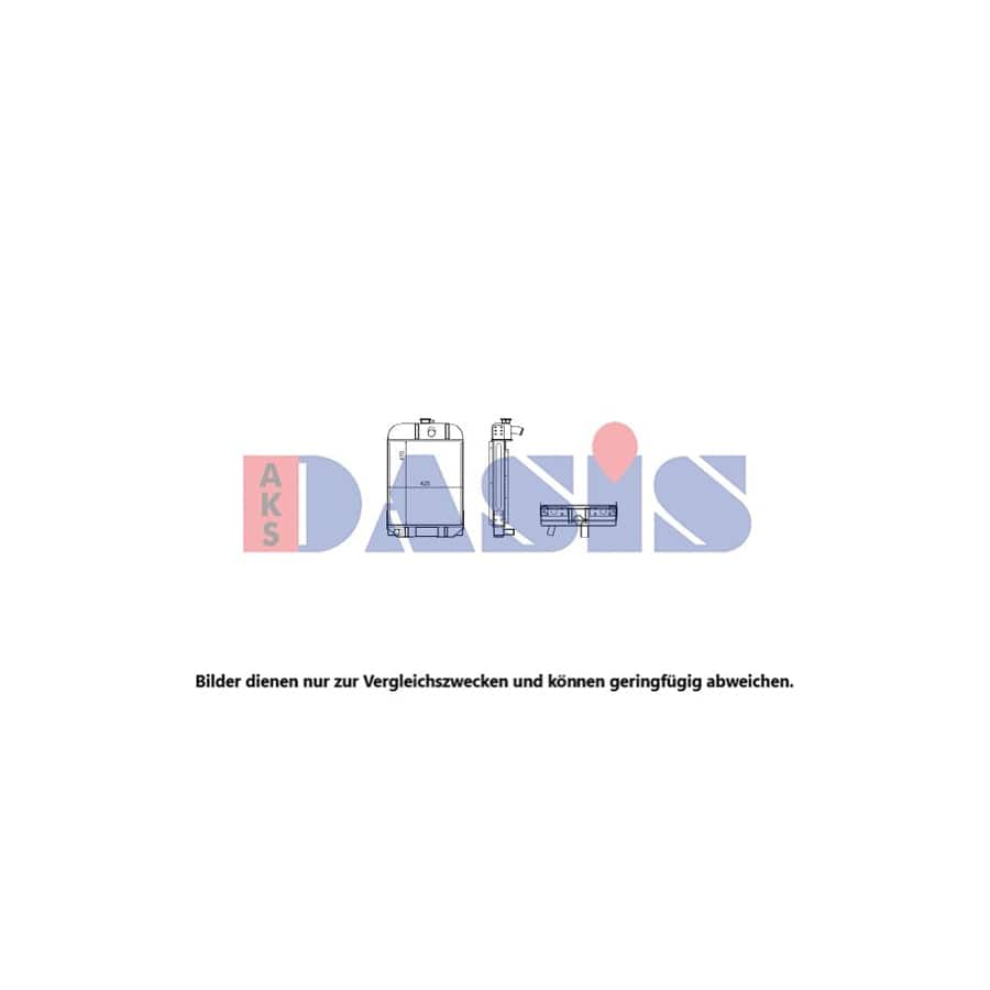 AKS Dasis 440517N Engine Radiator