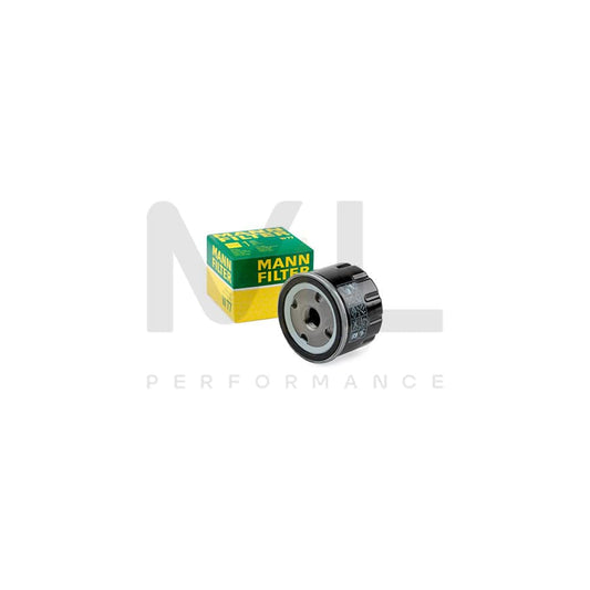MANN-FILTER W 77 Oil Filter Spin-on Filter, with one anti-return valve