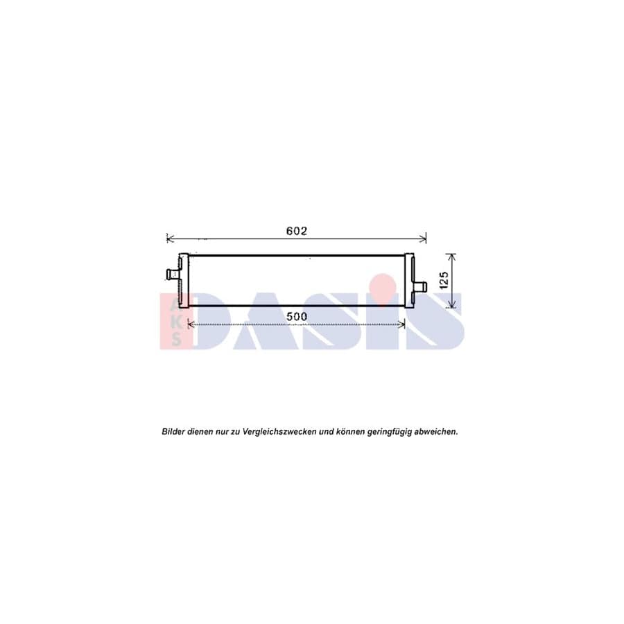 AKS Dasis 040045N Engine Radiator