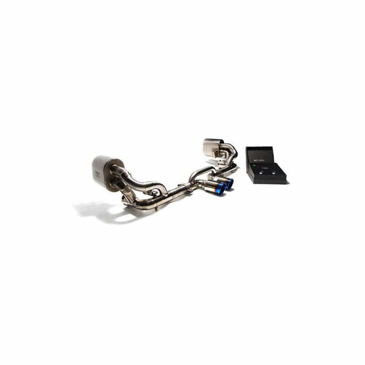 Armytrix P91G3-DT18M Titanium Valvetronic Exhaust System Porsche 991 GT3 | GT3 RS 2014-2019 with Dual Matte Black 4"