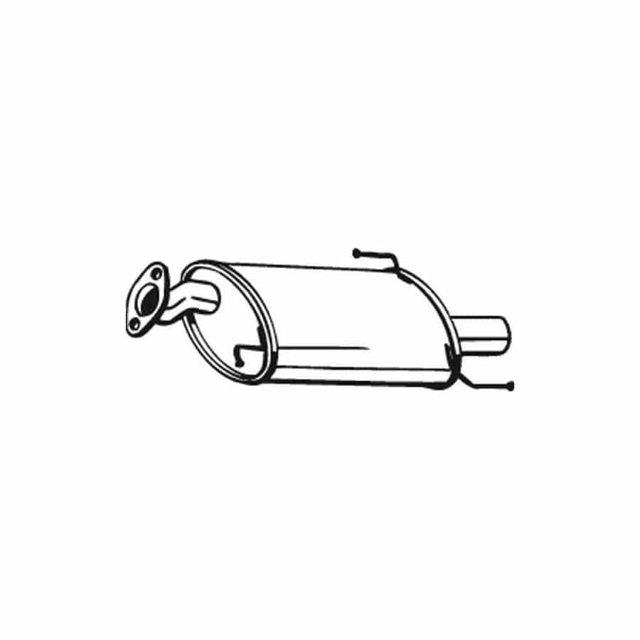 Bosal 200-971 Rear Silencer for Renault Trafic