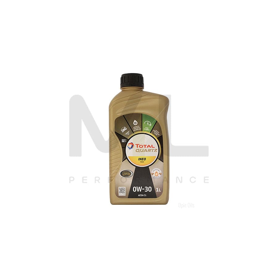 TotalEnergies Quartz Ineo First 0w-30 Advanced Synthetic Engine Oil 1l