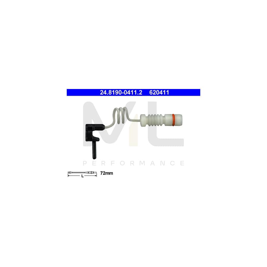 ATE 24.8190-0411.2 Brake pad wear sensor