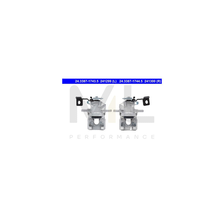 ATE 24.3387-1743.5 Brake Caliper without holder