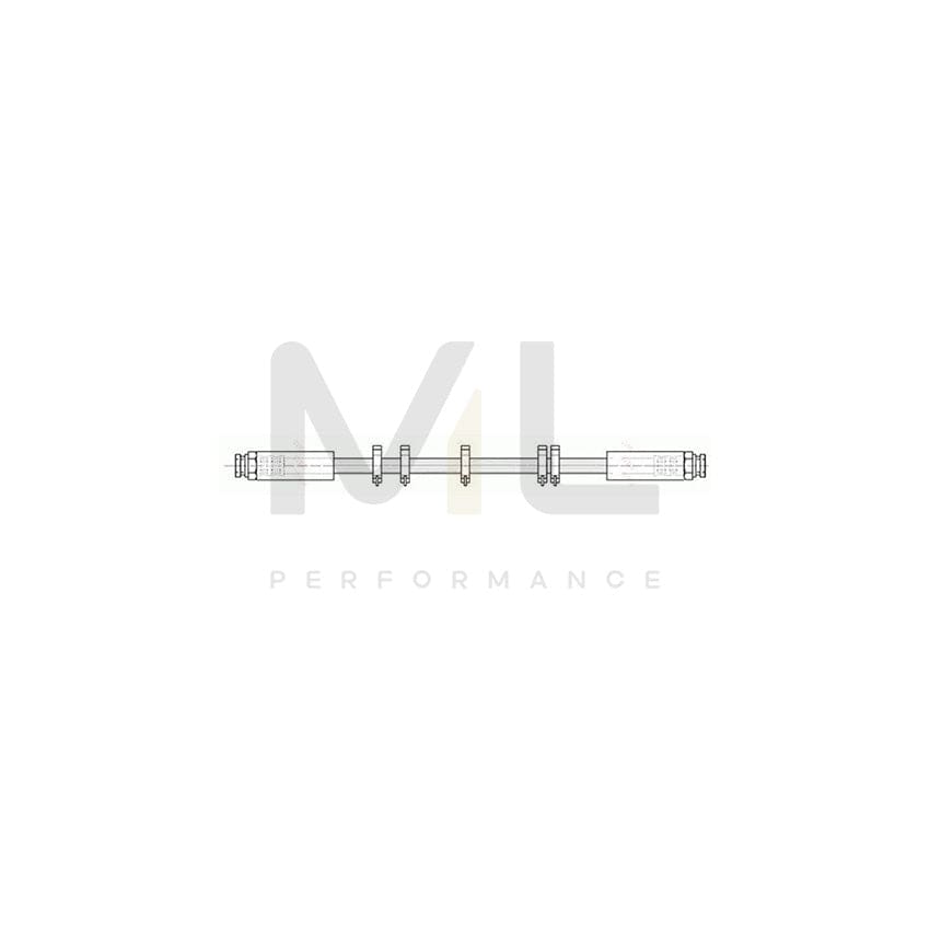 TRW PHA351 Brake Hose for AUDI 80 335mm, M10x1 | ML Performance Car Parts