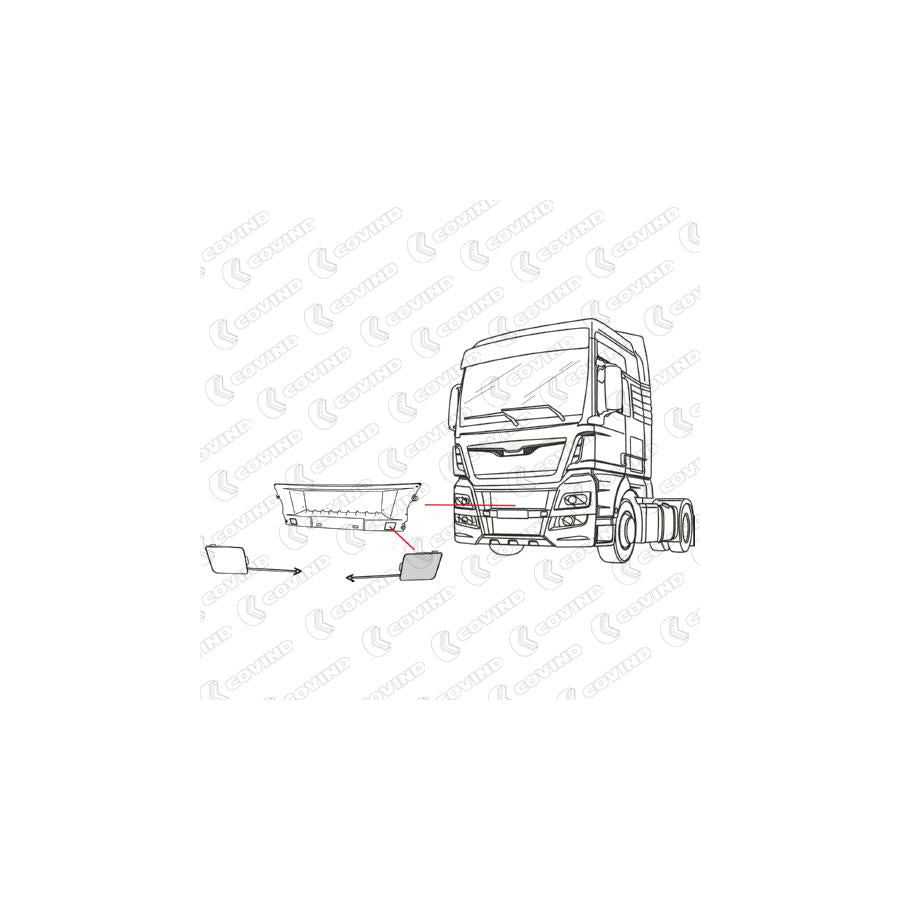 Covind Tx2/ 89 Cover, Bumper