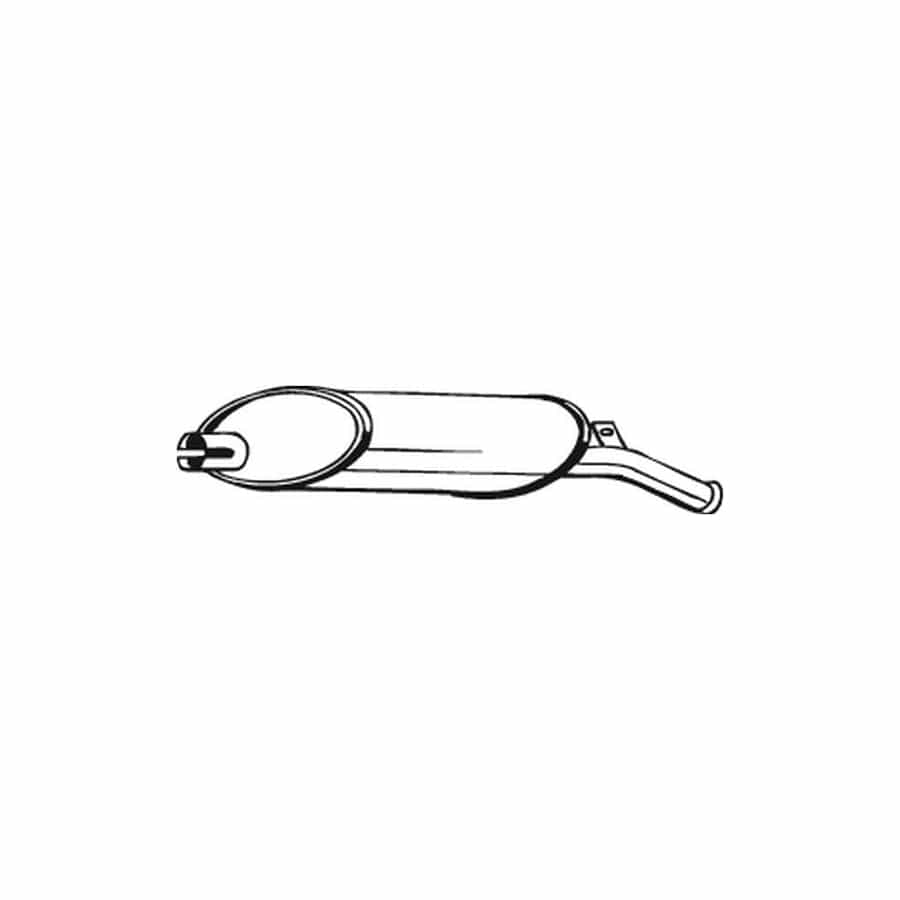 Bosal 200-925 Rear Silencer for Renault 4 Estate