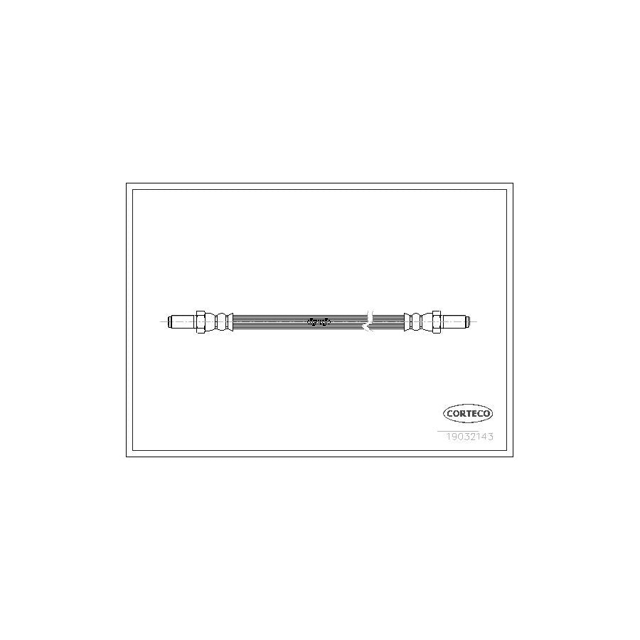Corteco 19032143 Brake Hose