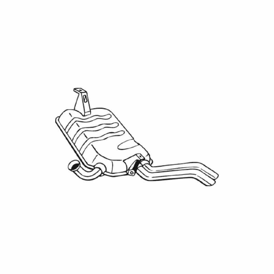Bosal 200-823 Rear Silencer for Renault Laguna