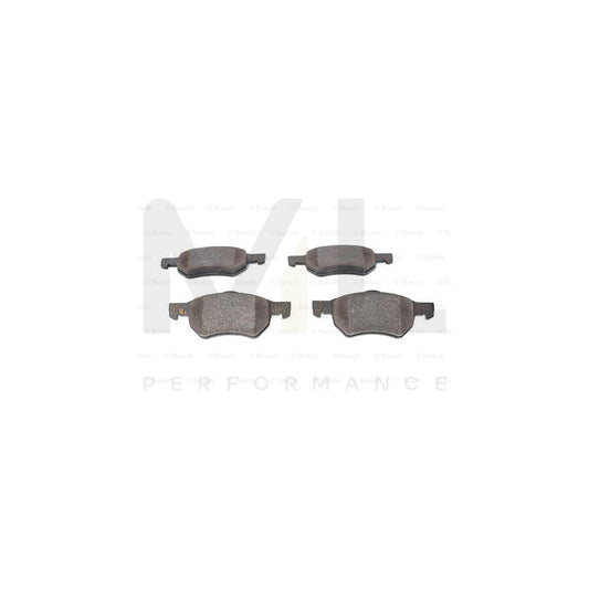Bosch 0986424668 Brake Pad Set With Anti-Squeak Plate, With Piston Clip, With Spring BP384 | ML Performance Car Parts