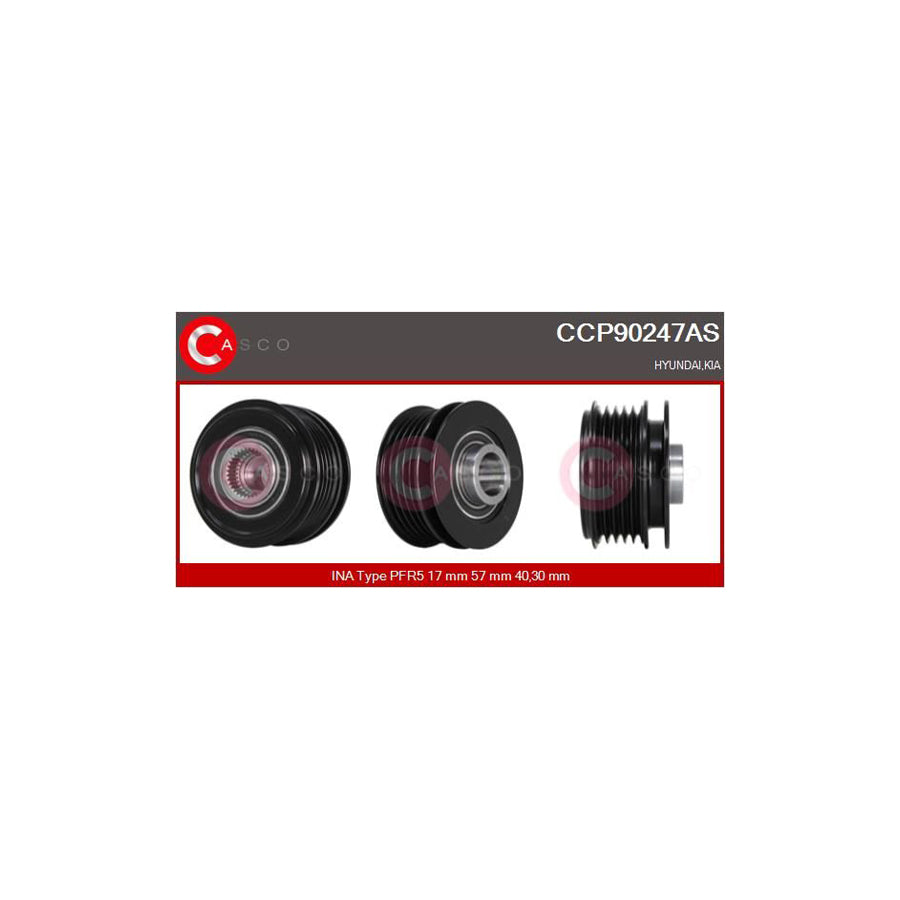 Casco Ccp90247As Pulley, Alternator