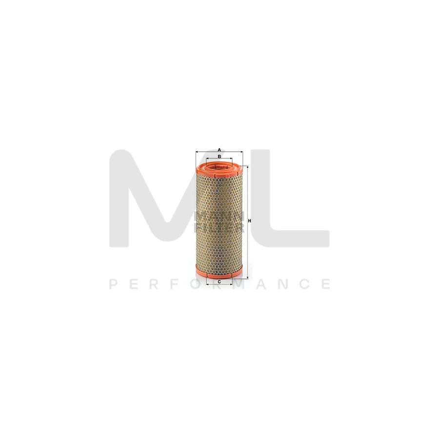 MANN-FILTER C 16 247/1 Air Filter for IVECO Daily Filter Insert