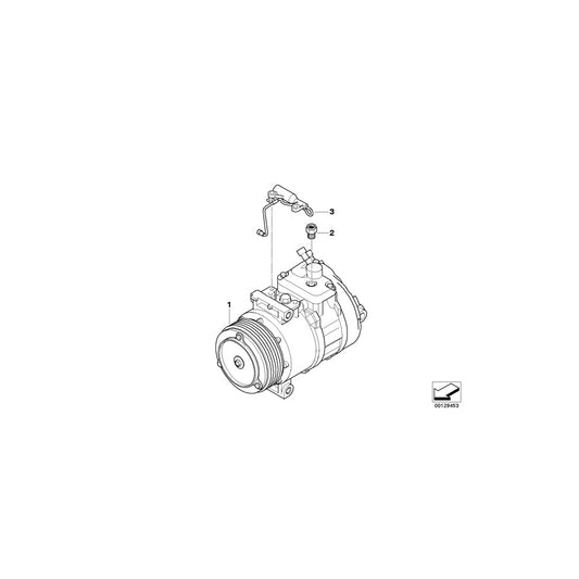 Genuine BMW 61138366635 E83 E83 Pin Terminal 1-POLIG (Inc. X3 3.0d & X3 3.0sd) | ML Performance US Car Parts