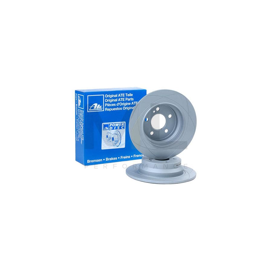 ATE PowerDisc 24.0310-0278.1 Brake Disc Solid, Coated, with bolts/screws  - 1 piece