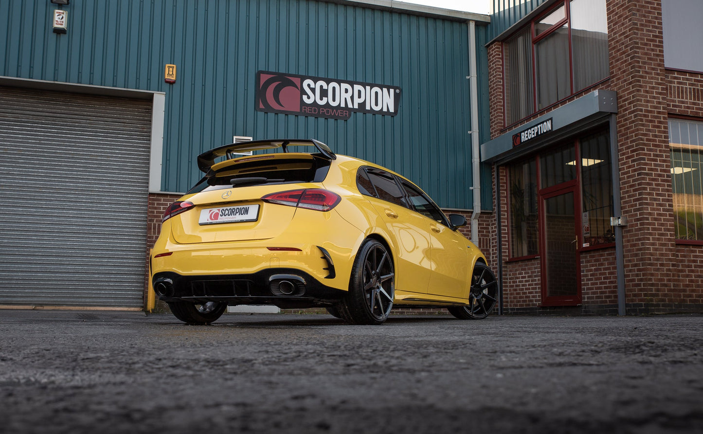 Scorpion SMBS006 Mercedes-Benz A35 AMG W177 Gpf-Back With Valve, No Rear Silencer | ML Performance US US