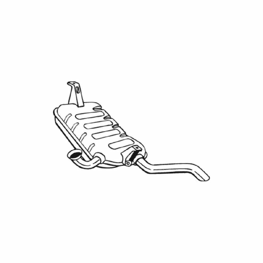 Bosal 200-809 Rear Silencer for Renault Laguna