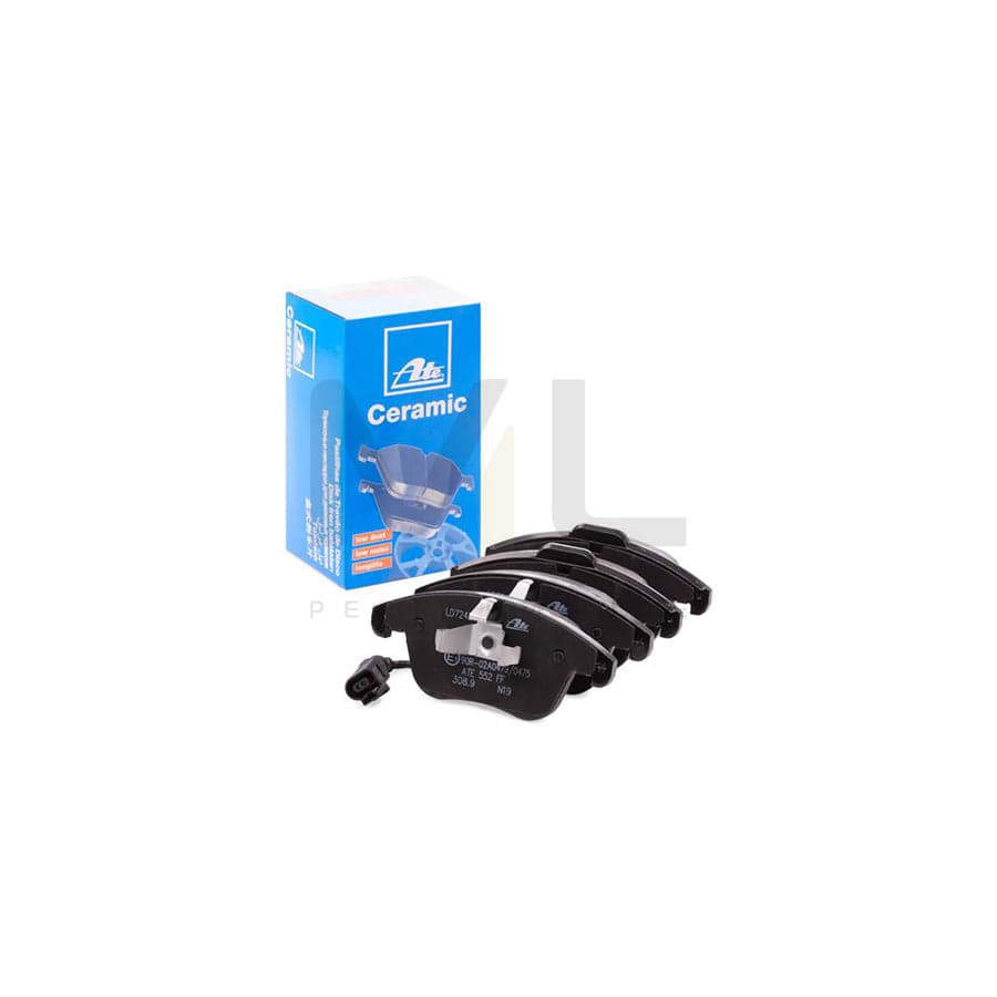 ATE Ceramic 13.0470-7242.2 Brake pad set incl. wear warning contact