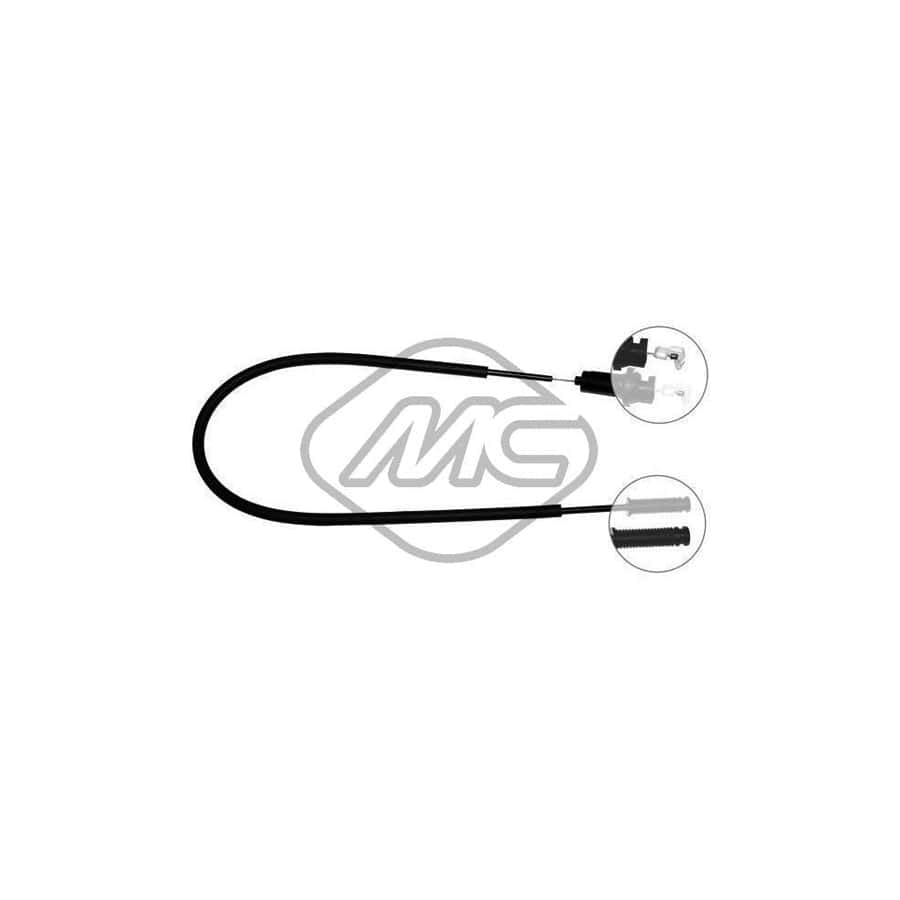Metalcaucho 82591 Throttle Cable for OPEL VECTRA