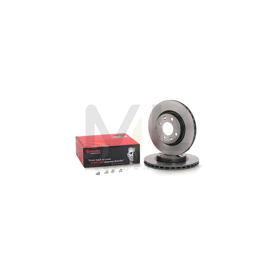 BREMBO COATED DISC LINE 09.5802.21 Brake Disc Internally Vented, Coated, with bolts/screws | ML Performance Car Parts