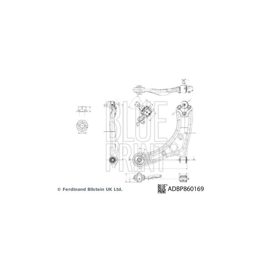 Blue Print Adbp860169 Suspension Arm