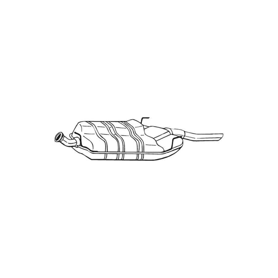 Bosal 215-831 Rear Silencer