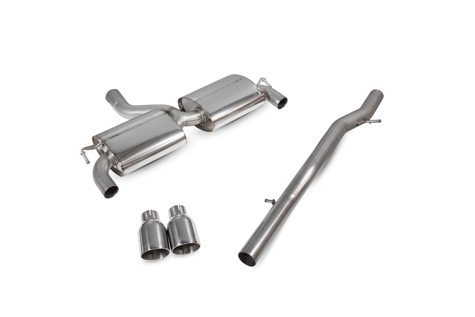 Scorpion SVWS040 VW Golf Mk4 R32 Non-Resonated Cat-Back System | ML Performance US US