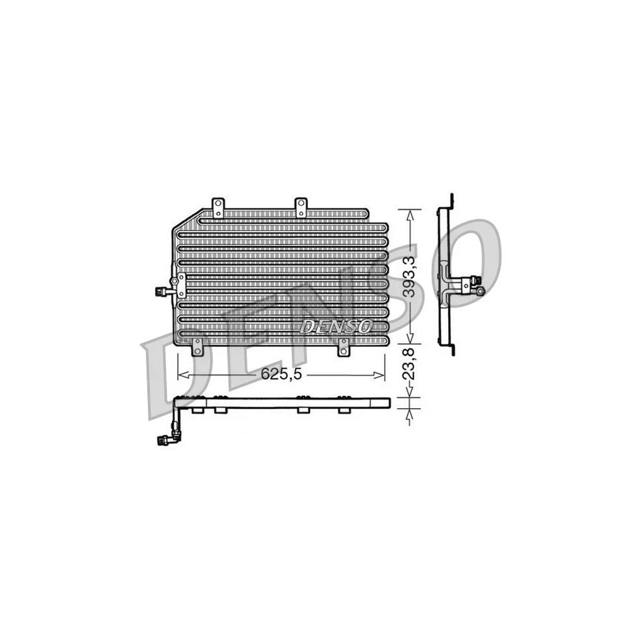 DENSO DCN01022 Air Conditioning Condenser