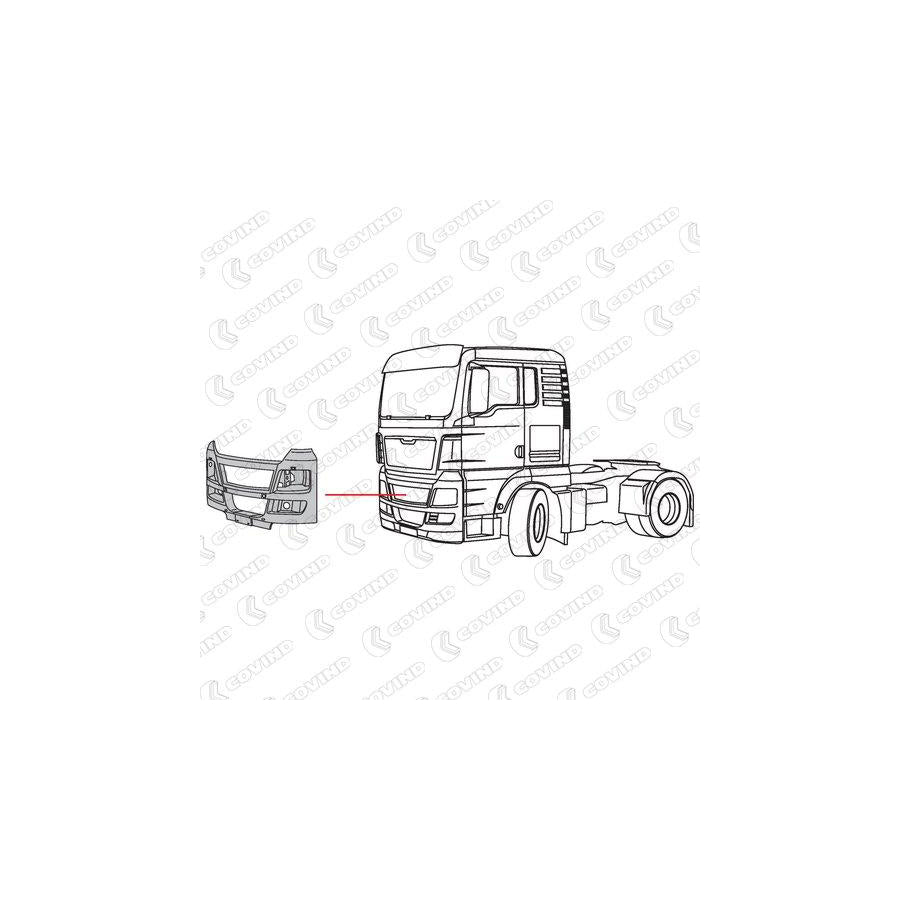 Covind Tgx/105 Bumper