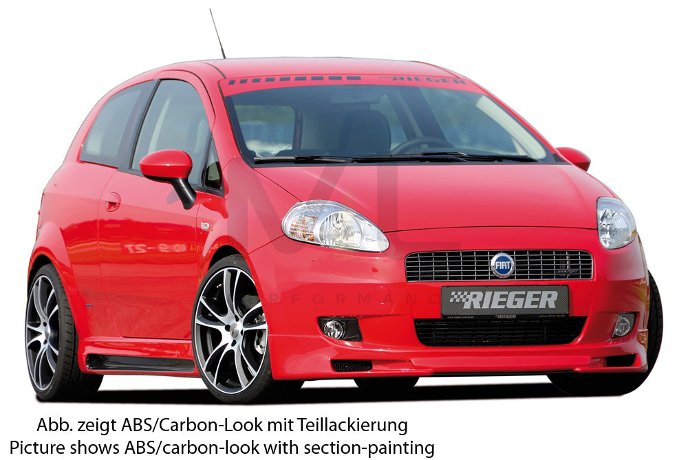 Rieger 00099156 Fiat Grande Punto (199) Side Skirt 4 | ML Performance UK Car Parts