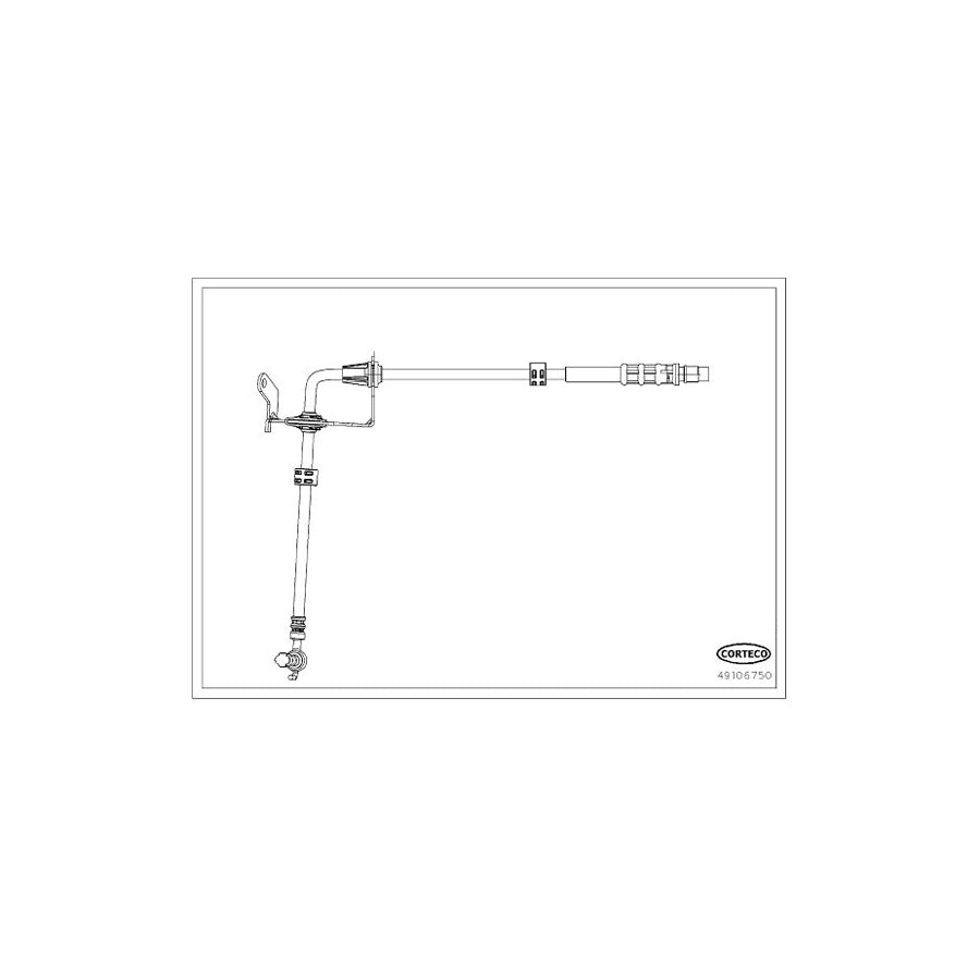 Corteco 49106750 Brake Hose