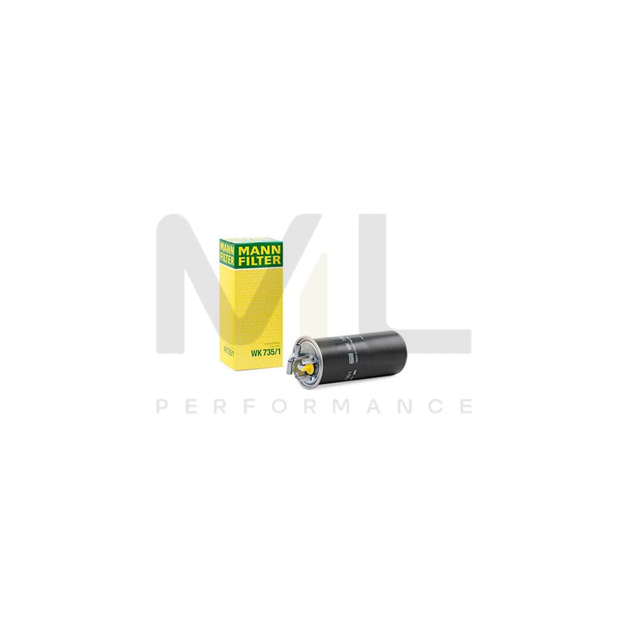 MANN-FILTER WK 735/1 Fuel filter for AUDI A6 In-Line Filter