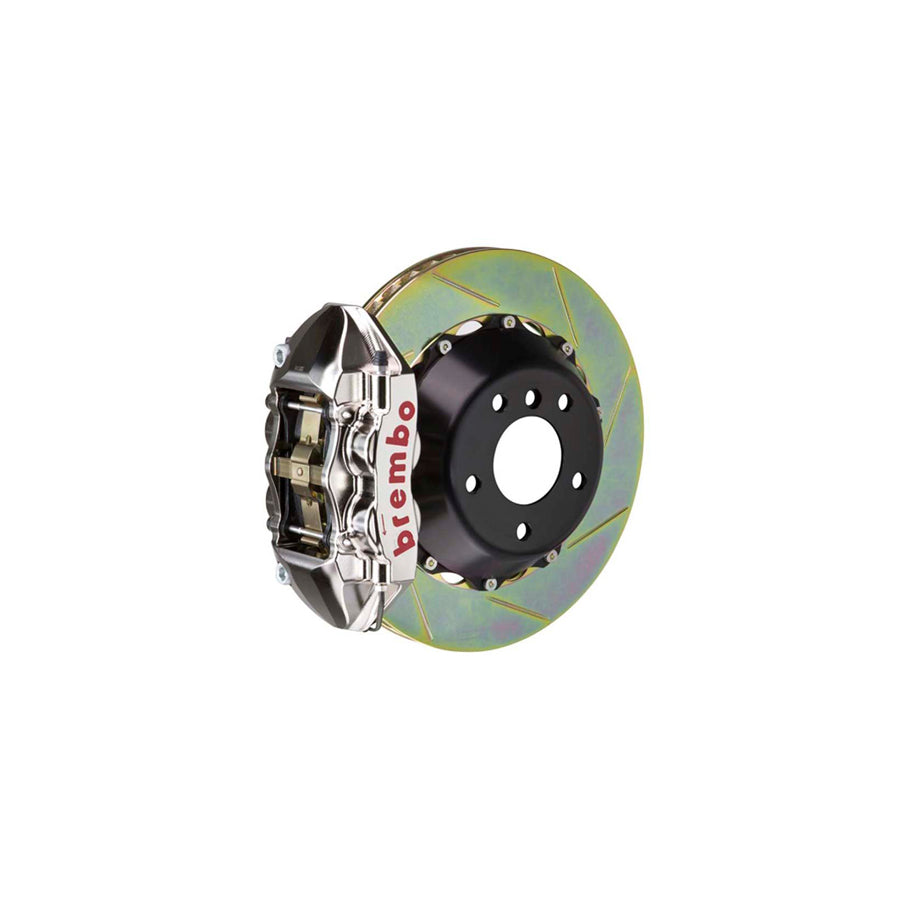 Brembo 1P2.8006AR Mazda 3 Front GT-R 4-Pistons Slotted 2-Piece Big Brake Kit 345x28mm | ML Performance US Car Parts