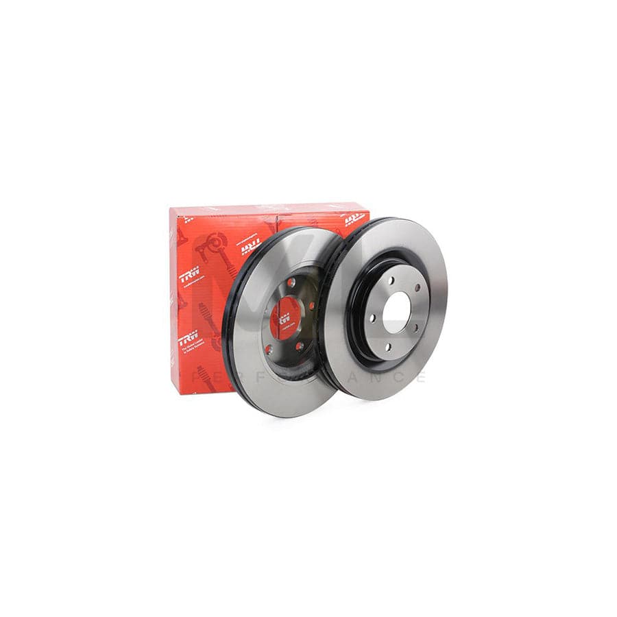 TRW DF4964 Brake Disc Vented, Painted, High-carbon | ML Performance Car Parts