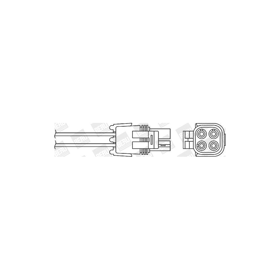 Beru Ozh101 Lambda Sensor
