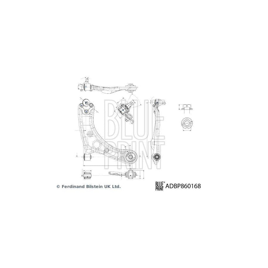 Blue Print Adbp860168 Suspension Arm