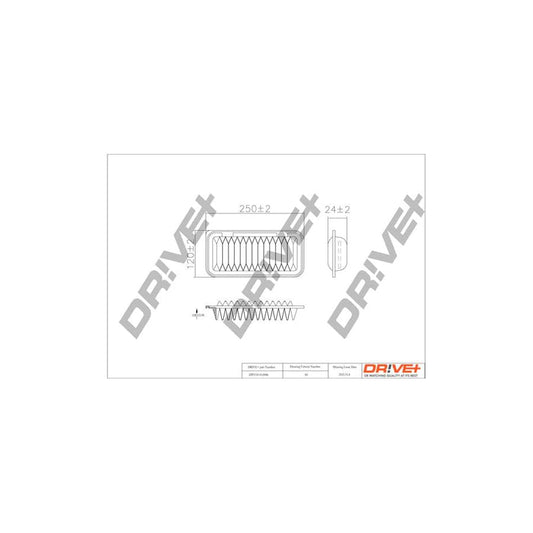 Dr!Ve+ Dp1110.10.0086 Air Filter